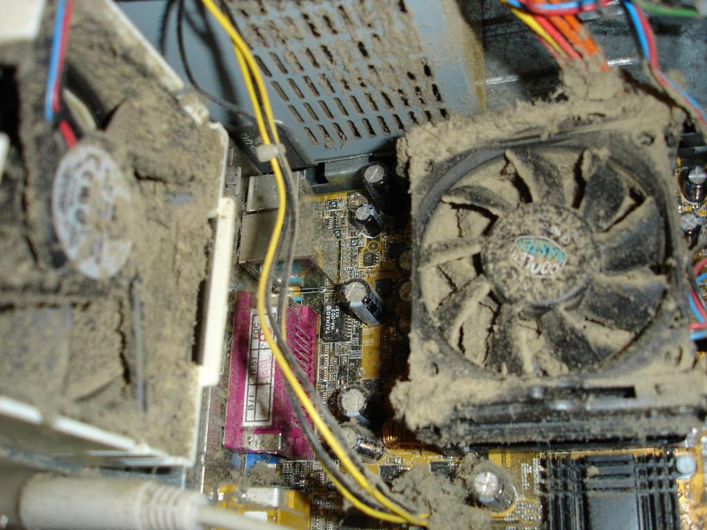 Full cleanup of CPU and system fans
